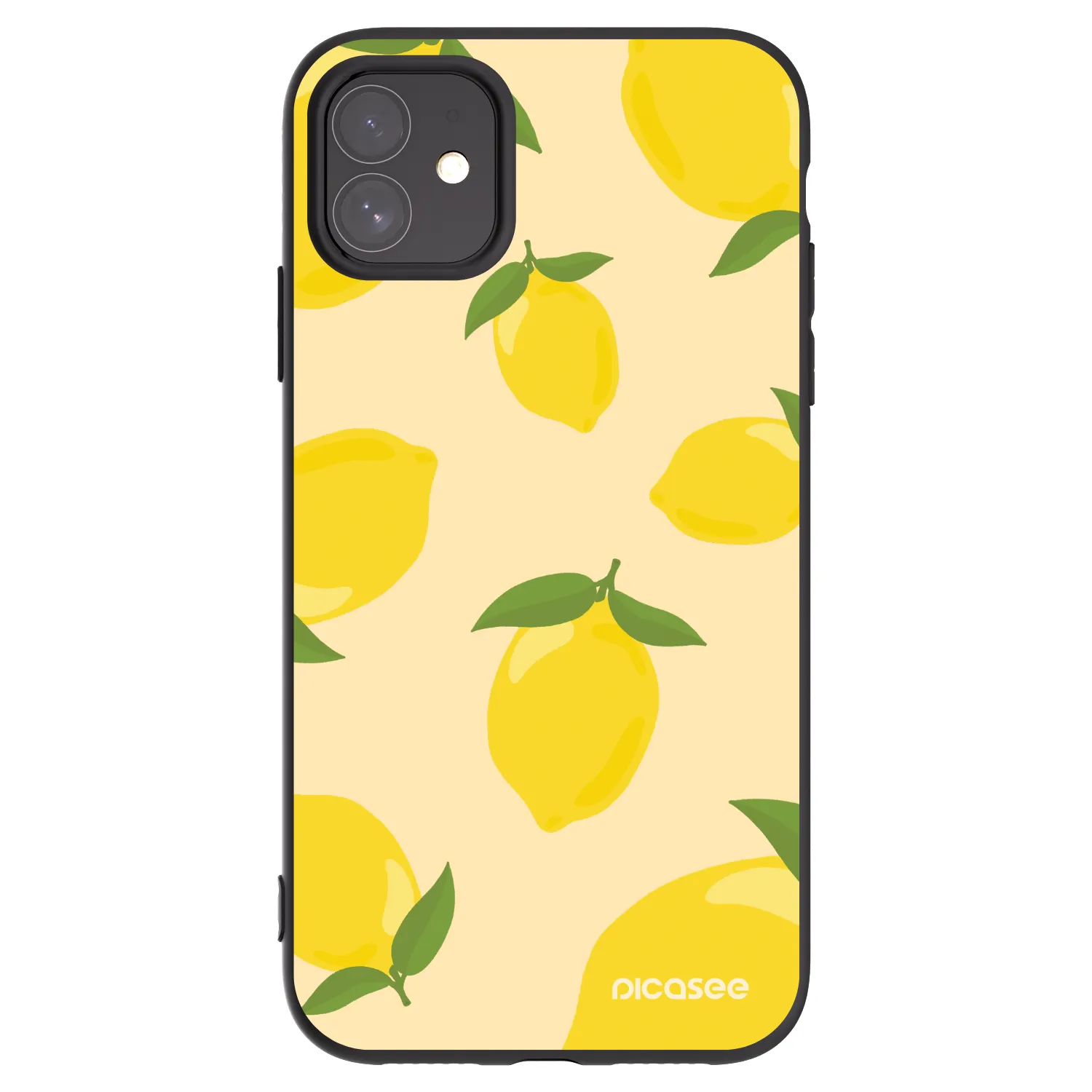 Picasee fekete szilikon tok az alábbi mobiltelefonokra Apple iPhone 11 - Limoncella