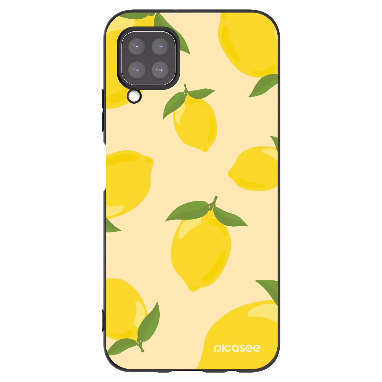 Picasee fekete szilikon tok az alábbi mobiltelefonokra Huawei P40 Lite - Limoncella