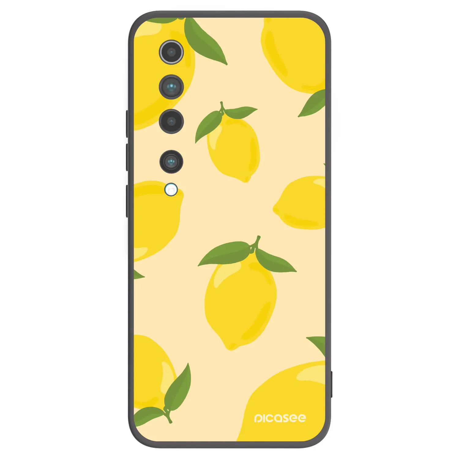 Picasee fekete szilikon tok az alábbi mobiltelefonokra Xiaomi Mi 10 - Limoncella