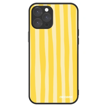 Picasee ULTIMATE CASE Apple iPhone 12 Pro Max - készülékre - Lines lemon
