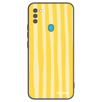 Tok az alábbi mobiltelefonokra Samsung Galaxy M11 - Lines lemon