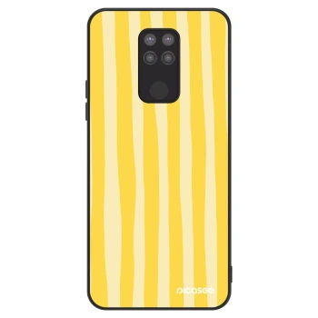 Szilikon tok erre a típusra Xiaomi Redmi Note 9 - Lines lemon