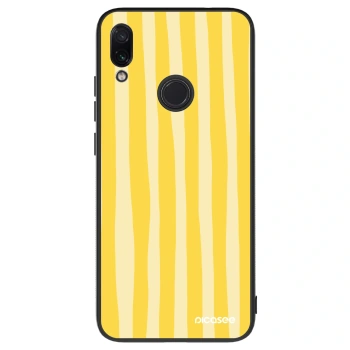 Szilikon tok erre a típusra Xiaomi Redmi Note 7 - Lines lemon