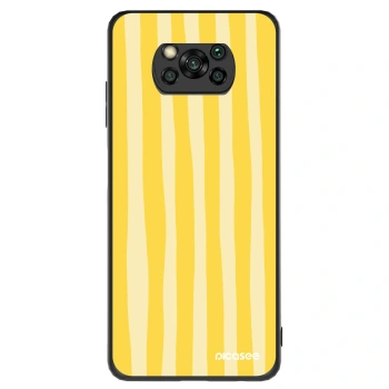 Szilikon tok erre a típusra Xiaomi Poco X3 - Lines lemon