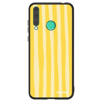 Szilikon tok erre a típusra Honor 20 Lite - Lines lemon