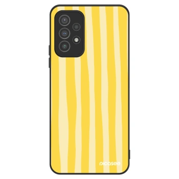 Szilikon tok erre a típusra Samsung Galaxy A72 A725F - Lines lemon