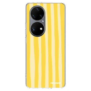 Tok az alábbi mobiltelefonokra Huawei P50 - Lines lemon