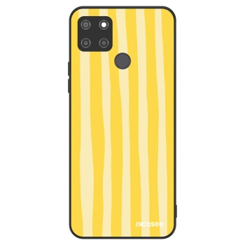 Szilikon tok erre a típusra Realme C21Y - Lines lemon