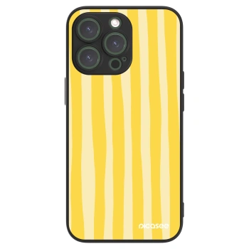 Picasee ULTIMATE CASE MagSafe Apple iPhone 13 Pro - készülékre - Lines lemon