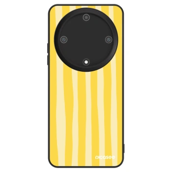 Szilikon tok erre a típusra Honor Magic5 Lite 5G - Lines lemon