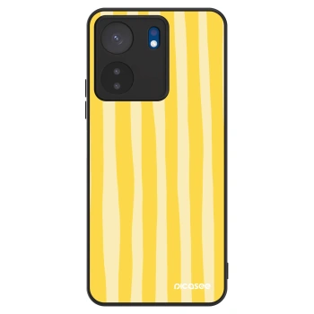 Szilikon tok erre a típusra Xiaomi Redmi 13C 4G - Lines lemon