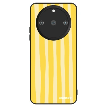 Szilikon tok erre a típusra Realme 11 Pro+ - Lines lemon