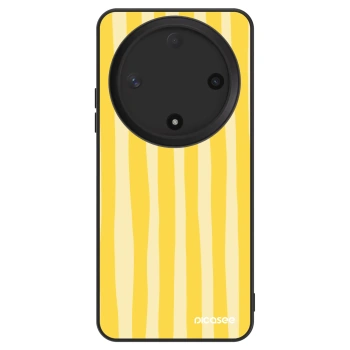 Szilikon tok erre a típusra Honor Magic6 Lite 5G - Lines lemon