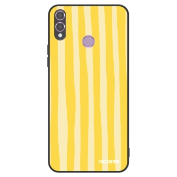 Szilikon tok erre a típusra Honor 8X - Lines lemon