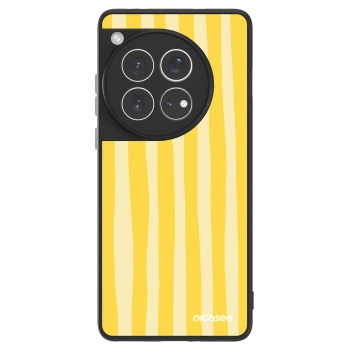 Picasee ULTIMATE CASE OnePlus 12 5G - készülékre - Lines lemon