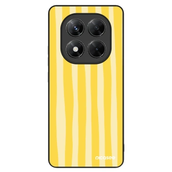 Picasee ULTIMATE CASE Xiaomi Redmi Note 14 Pro 5G - készülékre - Lines lemon