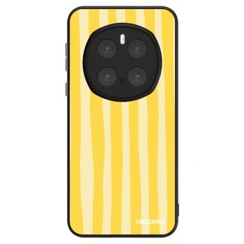 Szilikon tok erre a típusra Honor Magic7 Pro 5G - Lines lemon