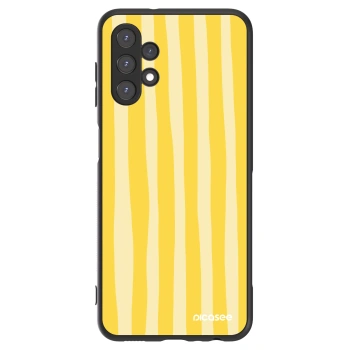 Szilikon tok erre a típusra Samsung Galaxy A13 5G - Lines lemon