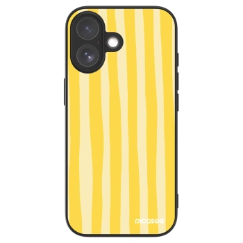 Szilikon tok erre a típusra Apple iPhone 17 - Lines lemon