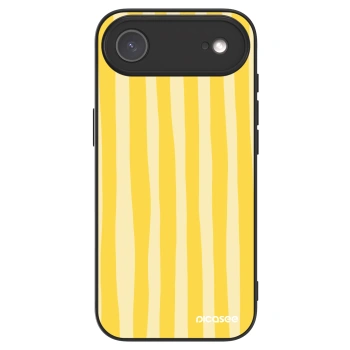 Picasee ULTIMATE CASE MagSafe Apple iPhone Air - készülékre - Lines lemon