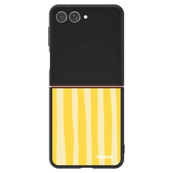 Picasee ULTIMATE CASE Samsung Galaxy Z Flip7 5G - készülékre - Lines lemon