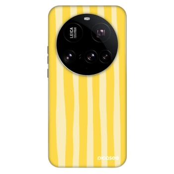 Szilikon tok erre a típusra Xiaomi 15 Ultra - Lines lemon