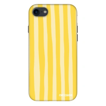 Szilikon tok erre a típusra Apple iPhone 8 - Lines lemon