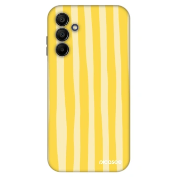 Szilikon tok erre a típusra Samsung Galaxy A15 A156B 5G - Lines lemon