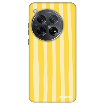 Szilikon tok erre a típusra OnePlus 12 5G - Lines lemon