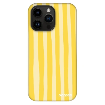 Szilikon tok erre a típusra Apple iPhone 14 Pro Max - Lines lemon