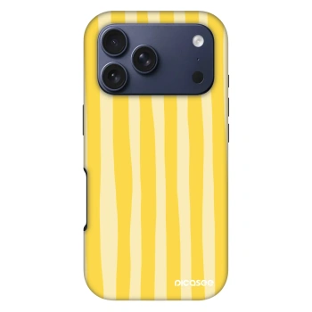 Szilikon tok erre a típusra Apple iPhone 17 Pro - Lines lemon