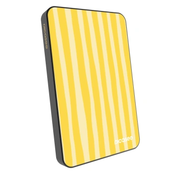 Powerbank MagSafe 5 000 mAh Szürke - Lines lemon