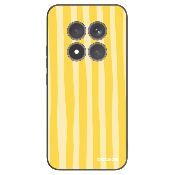 Picasee fekete szilikon tok az alábbi mobiltelefonokra Xiaomi Redmi Note 15 Pro+ - Lines lemon