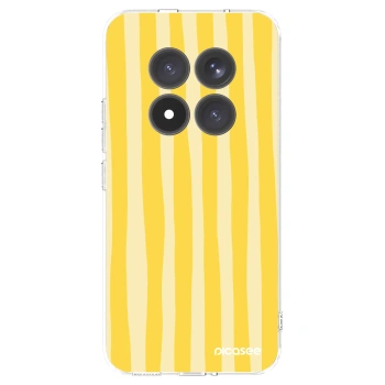 Picasee átlátszó szilikon tok az alábbi mobiltelefonokra Xiaomi Redmi Note 15 Pro+ - Lines lemon