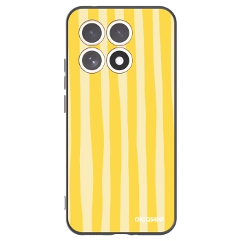 Picasee fekete szilikon tok az alábbi mobiltelefonokra Xiaomi 15T - Lines lemon