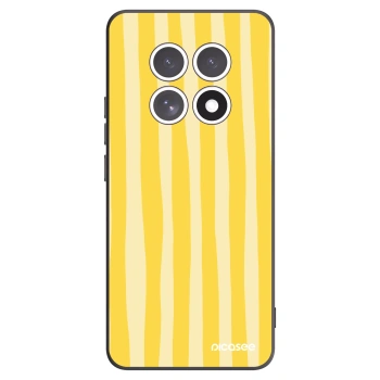 Picasee fekete szilikon tok az alábbi mobiltelefonokra Xiaomi Redmi Note 15 4G - Lines lemon
