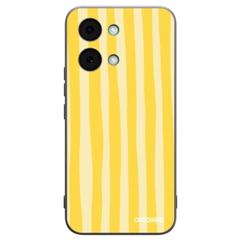 Picasee fekete szilikon tok az alábbi mobiltelefonokra Xiaomi Poco X8 Pro Max - Lines lemon
