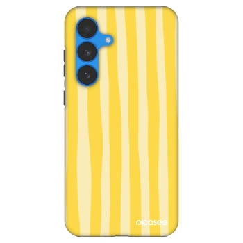 Szilikon tok erre a típusra Samsung Galaxy S25 FE 5G - Lines lemon