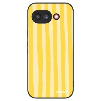 Szilikon tok erre a típusra Google Pixel 10a - Lines lemon