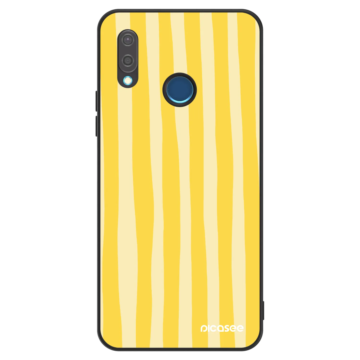 Picasee ULTIMATE CASE Huawei P20 Lite - készülékre - Lines lemon