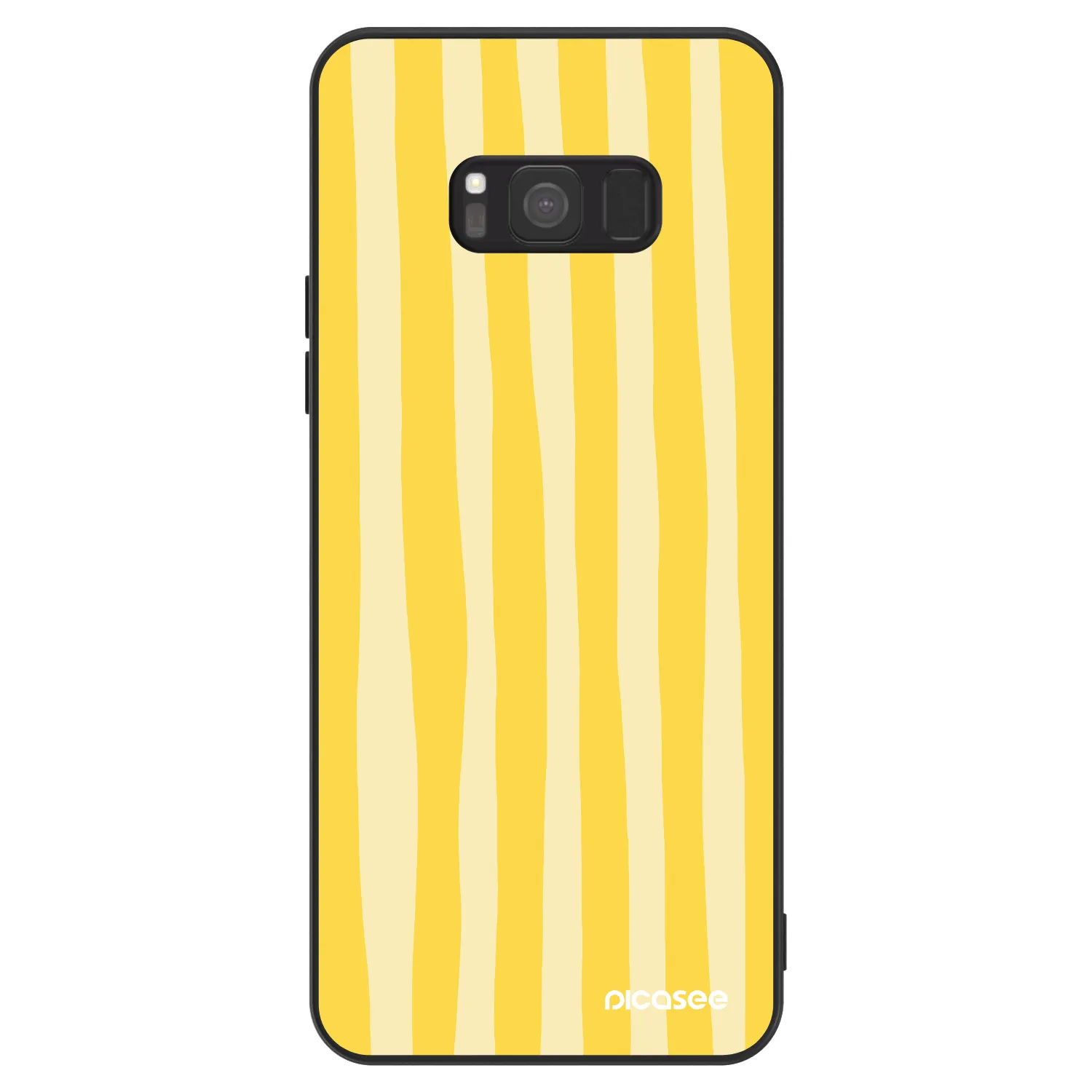 Picasee ULTIMATE CASE Samsung Galaxy S8 G950F - készülékre - Lines lemon