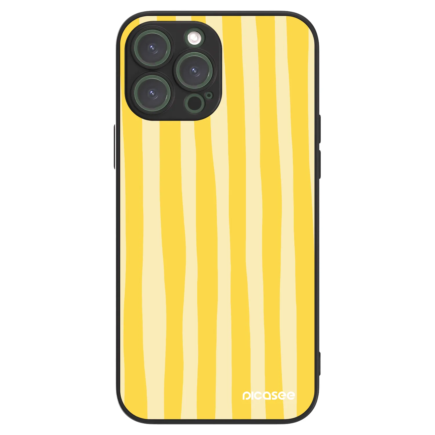 Picasee ULTIMATE CASE Apple iPhone 13 Pro Max - készülékre - Lines lemon