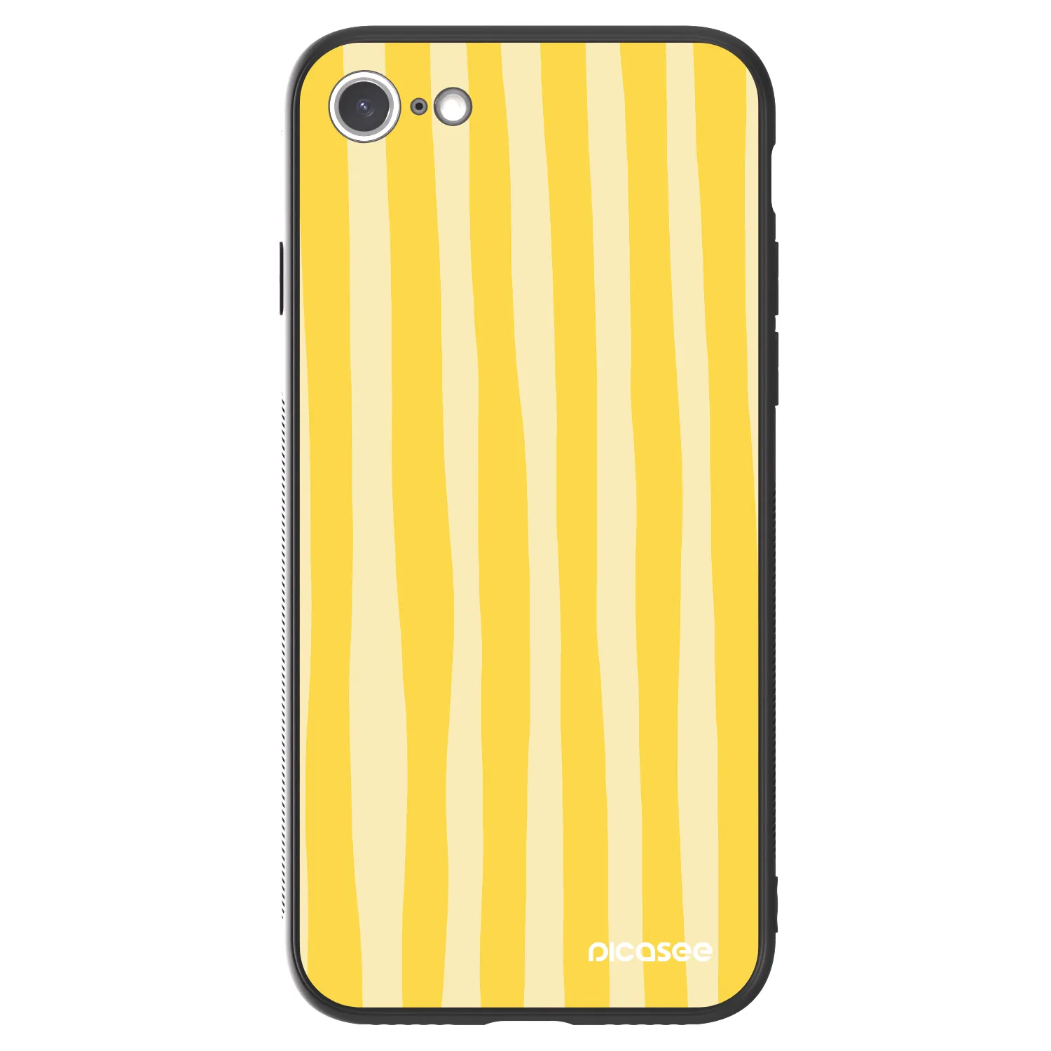 Picasee ULTIMATE CASE Apple iPhone 8 - készülékre - Lines lemon