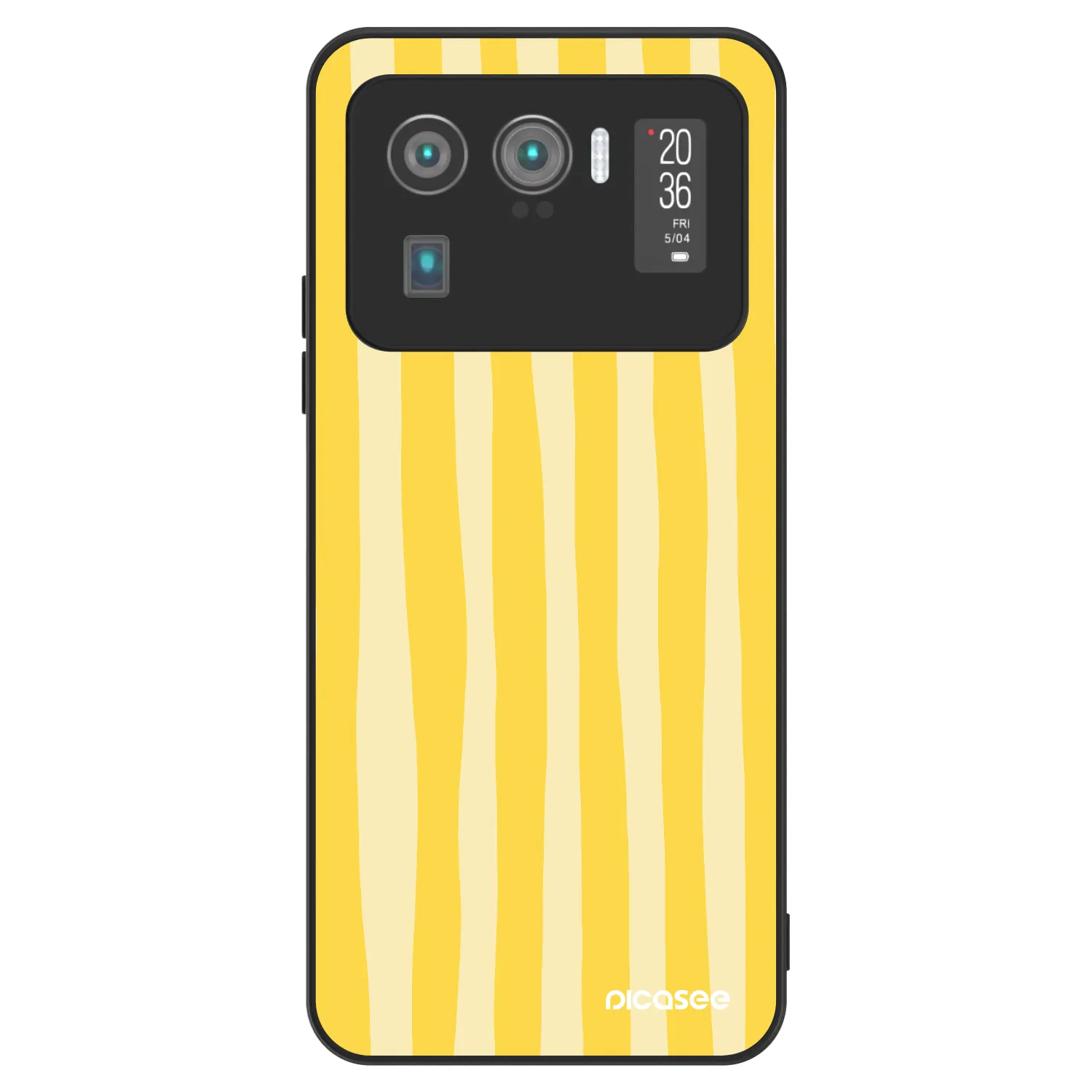 Picasee ULTIMATE CASE Xiaomi Mi 11 Ultra - készülékre - Lines lemon