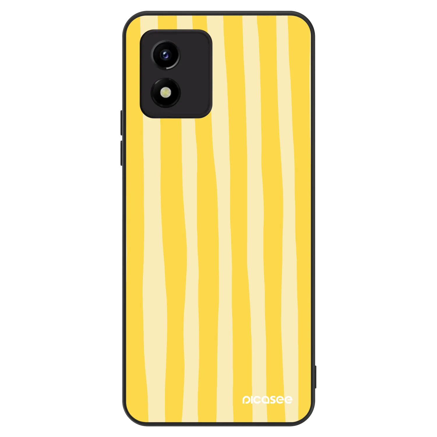 Picasee ULTIMATE CASE Vivo Y01 - készülékre - Lines lemon