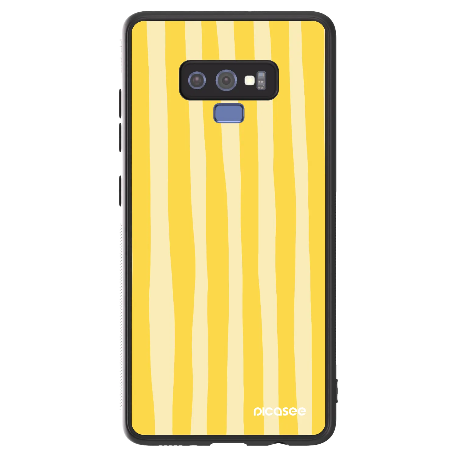 Picasee ULTIMATE CASE Samsung Galaxy Note 9 N960F - készülékre - Lines lemon