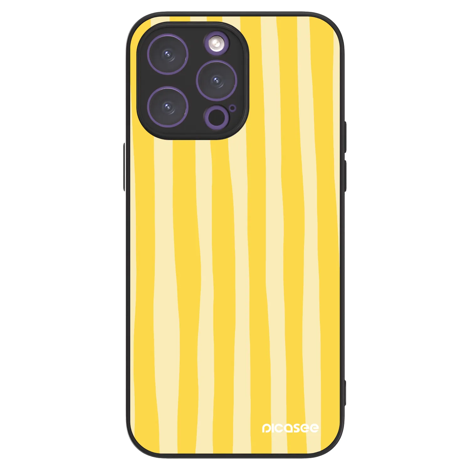Picasee ULTIMATE CASE MagSafe Apple iPhone 14 Pro Max - készülékre - Lines lemon