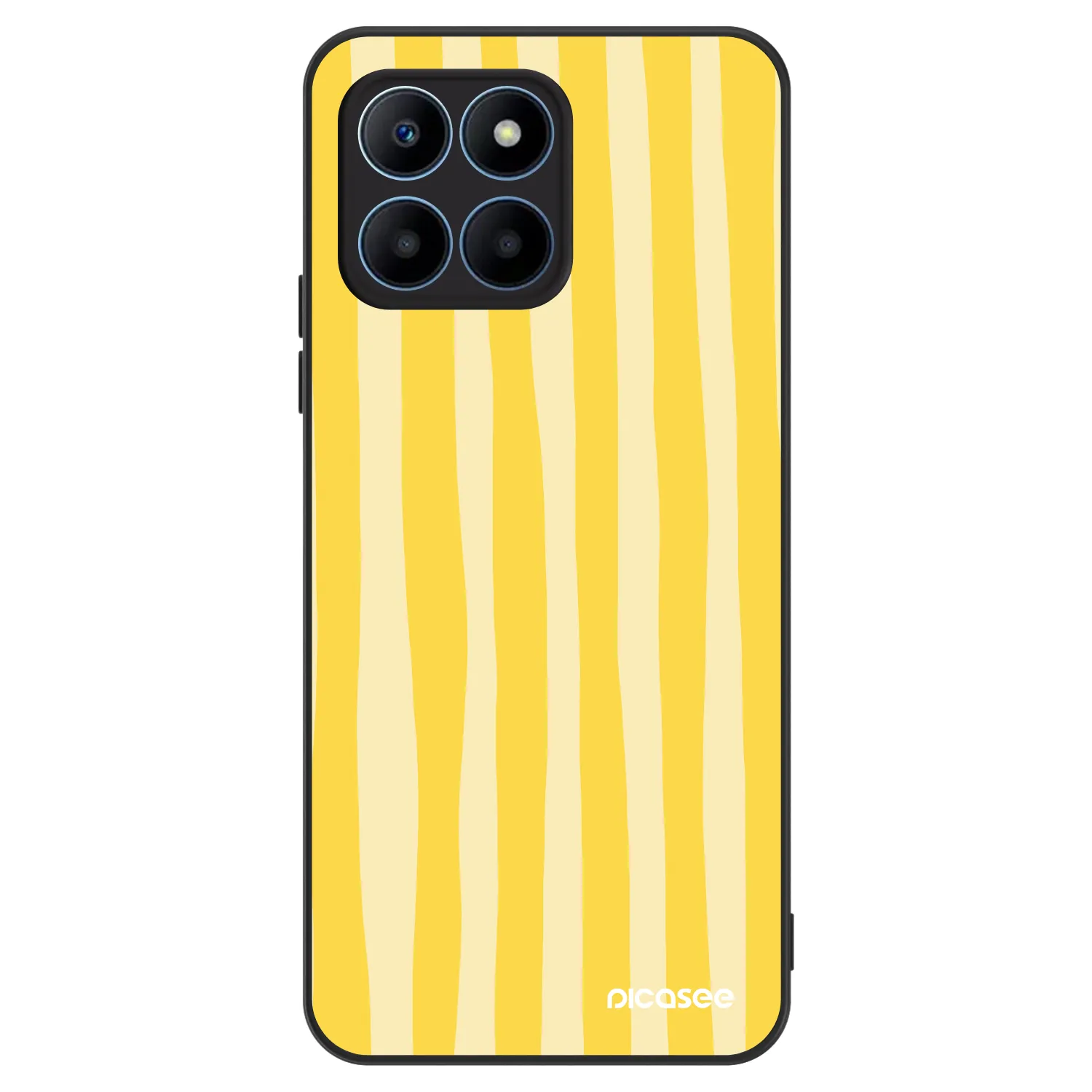 Picasee ULTIMATE CASE Honor 70 Lite - készülékre - Lines lemon