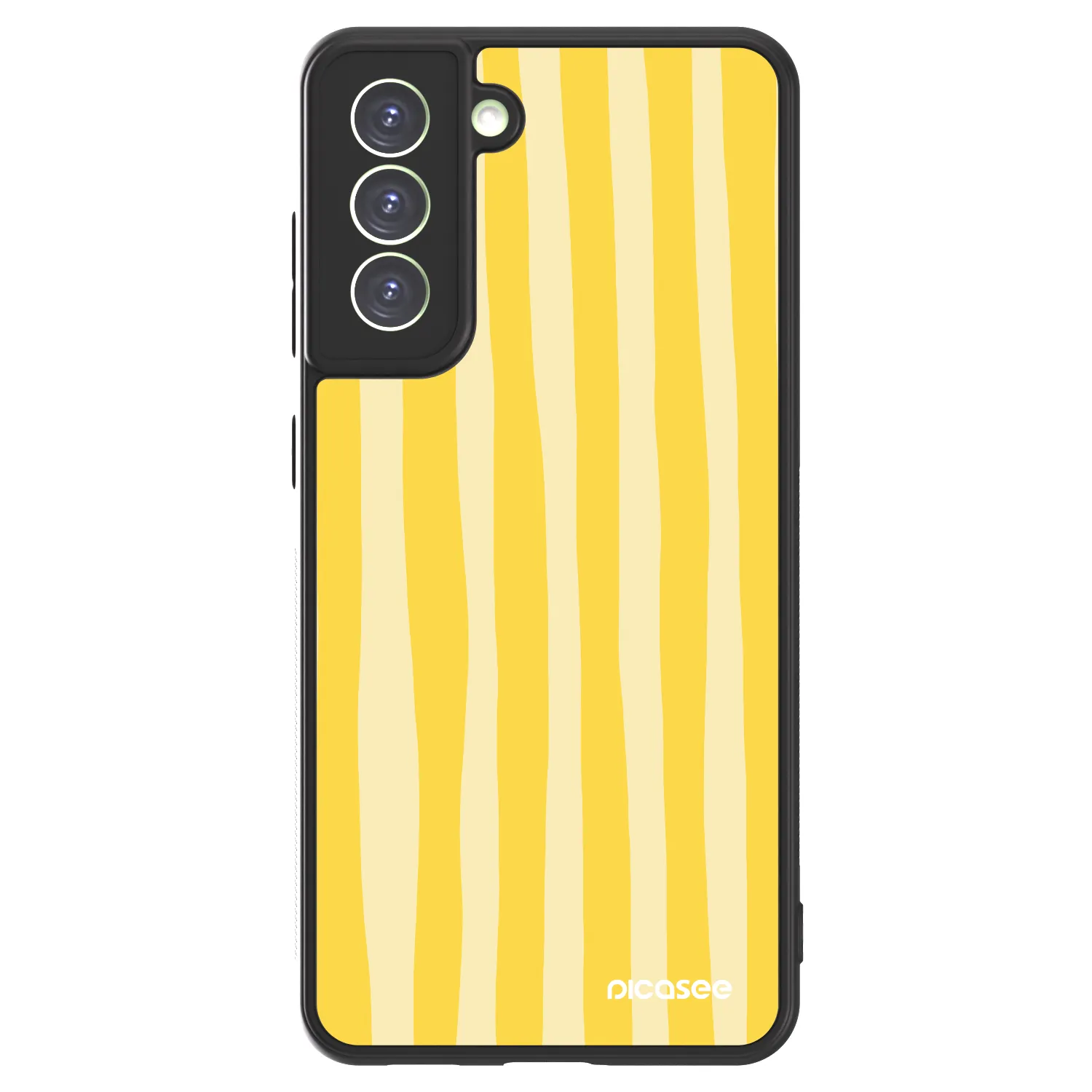 Picasee ULTIMATE CASE PowerShare Samsung Galaxy S21 FE 5G - készülékre - Lines lemon