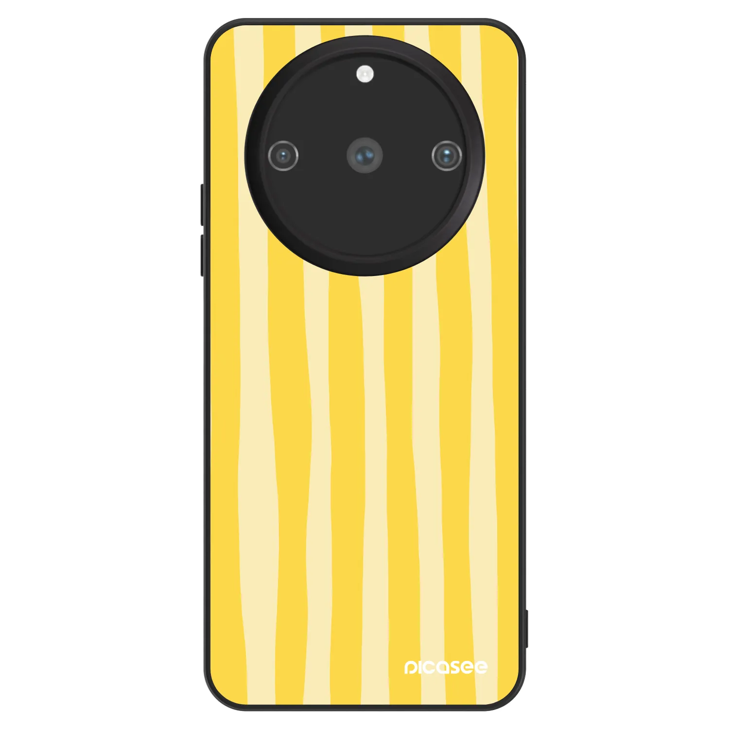 Picasee ULTIMATE CASE Realme 11 Pro+ - készülékre - Lines lemon